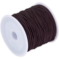 thumbnail image 2 of 1mm Elastic Cord Coconut Brown 22.96 Yards for Jewelry Making Beading Brown DIY, 2 of 2