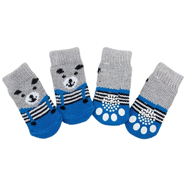 Calcetines Para Perros Ropa Para Mascotas A Prueba De Arañazos Lavables Transpirables Cómodos Calcetines Para Cachorros Para Interior Y Exterior