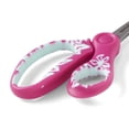 thumbnail image 6 of Fiskars Kids Scissors, Pointed-Tip, 5", 3 Pack, Light Blue, Pink Fashion, Pink, 6 of 11