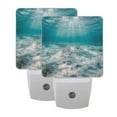 thumbnail image 7 of Serene Ocean Floor Night Light 2 Pack LED Nightlight Plug into Wall Dusk to Dawn Sensor Soft White, 7 of 7
