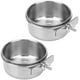 thumbnail image 1 of WeiHuan Toys cuencos de acero inoxidable para pájaros con abrazadera, cuenco de agua duradero, vasos de alimentación, cuenco de comida para chinchillas, platos para pájaros para jaulas, comederos y be, 1 of 5