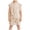 E147-Beige, variant on hengsof Girls Solid Sleeveless Tank Top Set, Crewneck Top Elastic Waist Shorts Summer Active Two Piece Outfit for 1-8 Years