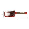 thumbnail image 5 of Ygjytge Peine Multifunción De Forma Curva Peluquería Masaje Peine Cepillo (Rojo) Ygjytge Para estrenar, 5 of 5