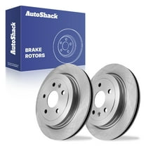 AutoShack 12.4" (315 mm) Rear Vented Brake Rotors | Replacement for 2010-2015 Chevrolet Camaro 2008-2014 Cadillac CTS | 2-PC Set