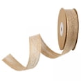 thumbnail image 1 of 2xNatural Yute Arpillera Cinta Casa Artesanía Decoraciones Boda 3.8 Cm perfecl cinta de arpillera, 1 of 8