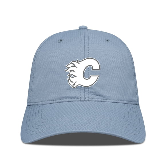 Men's Levelwear Blue Calgary Flames Matrix Slate & Snow Unstructured Adjustable Hat