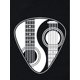 thumbnail image 4 of Camisetas para mujer, lindas camisetas con estampado gráfico, de manga corta, estilo casual, para veranoGuitar Print Casual Sports Tee, Fashionable Short Sleeves Workout T-shirt Top, Women's Activew, 4 of 8