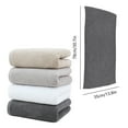 thumbnail image 3 of ZZkhGO Cotton Towels, 4 PCS Absorbent Quick Dry Towels, Mixed Color Washcloth for Face and Family Use, 3 of 6