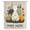 White Beige, variant on Easter Eggs Sheer Curtains 54 Inches Long, Rabbit Spring Botanical Wildflowers Bunny Blue Light Filering Curtains, Breathable Simi Curtain Privacy Drapes for Kitchen Bathroom Small Window Treatment