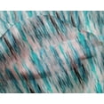 thumbnail image 4 of oneOone Silk Tabby Turquoise Blue Fabric Liquid Drip Abstract Quilting Supplies Print Sewing Fabric By The Yard 42 Inch Wide, 4 of 4