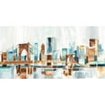 thumbnail image 3 of Harper, Ethan 18x11 Black Modern Framed Museum Art Print Titled - City Colors III, 3 of 5