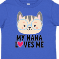 thumbnail image 4 of Inktastic Nana Loves Me Grandchild Girls Toddler T-Shirt, 4 of 5