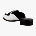 thumbnail image 3 of Vince Camuto Cobby Women's Clogs & Mules Bianco Quilted Leather Size 5 M, 3 of 8