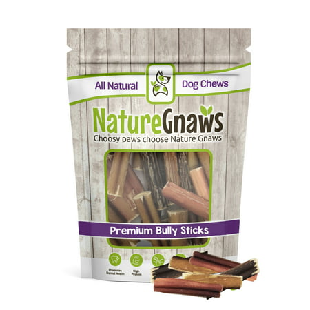 Nature Gnaws Small Bully Stick Bites 2-3