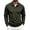 2#Army Green, variant on IAJDKMEK Men's Long Sleeve Polo Shirts - Color Block Button Down Collared Tops, Casual Sport Commute Shirts for Work and Travel,Army Green L