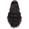 thumbnail image 3 of DOPI Women's Black Micro Curl Head Set Wavy Curl Wig Can Be Straightened and Bent, 3 of 3