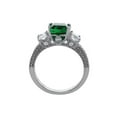 thumbnail image 2 of Star K� 7mm Round Simulated Emerald Ring, 2 of 9