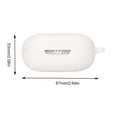thumbnail image 2 of Estuche para auriculares Protector de carcasa para auriculares a prueba de polvo para JBL LIVE FLEX (Blanco), 2 of 2