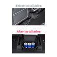thumbnail image 4 of Rongqi fit for Rear Seat Storage Box For Tesla Model Y 2021-2024 Organizer Center Console Bins Backseat Trash Can Garbage Bag Under Seat Tray, 4 of 7