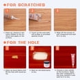 thumbnail image 4 of Kit de reparación de muebles de madera A-HEYIDA, 18 colores, relleno para madera, 4 of 6