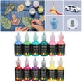 thumbnail image 4 of Art Paint, 12 Color Ink Paint Safe Convenient Cleaning  for Art Crafts for Festival Wall, 4 of 7