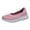 Pink, variant on Women Mules Shoes Slip on Open Back Mesh Walking Shoes Comfortable Arch Support Lightweight Sneakers Purple Size 9