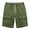 Army Green, variant on Paiwinds Men's Solid Color Casual Sports Shorts Elastic Waist Drawstring Multi-Pocket Cargo Shorts Relaxed Fit Waffle Knit for Summer Outdoor Daily Wear