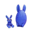 thumbnail image 1 of Creatine 3D Printing Easter Sitting Rabbit Egg Festive Atmosphere Decorative Exquisite ., 1 of 8