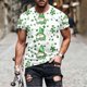thumbnail image 1 of Ceisia Men's Slim Fit Short Sleeve T-Shirt St. Patrick's Day Themed Print Clover Spring Summer Shirt Gift, 1 of 6