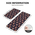 thumbnail image 2 of Yiaed Leopard Print Kitchen Rugs Sets of 2 Kitchen Mats Cushioned Anti Fatigue Kitchen Rug Tapetes Para Cocina for Sink,Laundry Room, 2 of 6