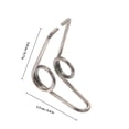 thumbnail image 4 of CTIRCHIU 10 Pcs Pièces de Trompette Ressort de Valve en Fer pour Réparation et Entretien, 4 of 7