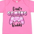 thumbnail image 4 of Inktastic Dad's Gaming Buddy Pink Controller Boys or Girls Baby Bodysuit, 4 of 5