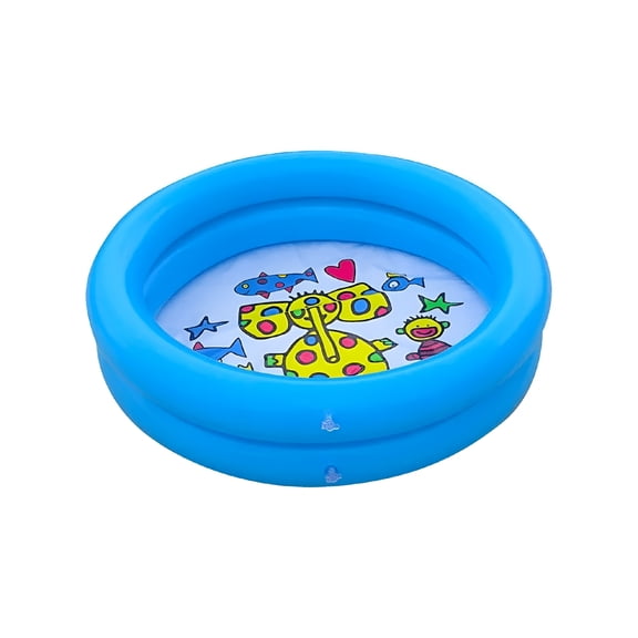 BESTSKY Kiddie Pool for Toddler,25"X20",Inflatable Baby Ball Pit Pool,Small Infant Pool,Kiddie Pool,Oval
