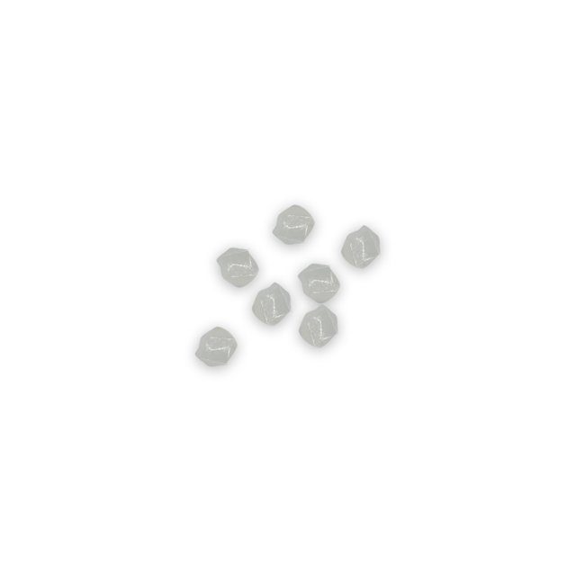 Wosthever 200 piezas de piedras luminosas, guijarros de jardín brillantes, decoración de acuario, pasarela decorativa oscura, césped para exteriores e Jardín y Patio Blanco Wosthever HA066818-02
