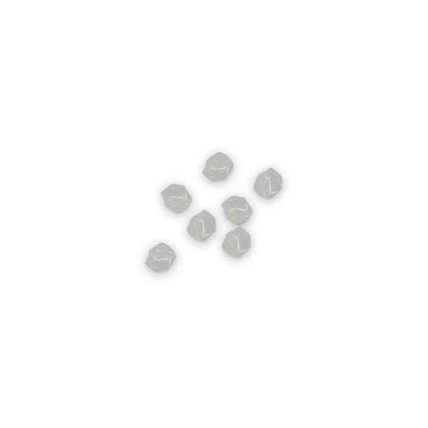 Wosthever 200 piezas de piedras luminosas, guijarros de jardín brillantes, decoración de acuario, pasarela decorativa oscura, césped para exteriores e Jardín y Patio Blanco Wosthever HA066818-02