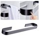 thumbnail image 2 of Toallero de baño, juego de accesorios de baño, toalleros resistentes, soporte para toallas para piscina 45cm Negro, 2 of 9