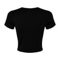 thumbnail image 2 of Bella + Canvas Womens Micro-Rib Crop Top, 2 of 4