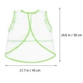 thumbnail image 3 of MasteelfCA 1PC Kids Painting Smock Sleeveless Drawing Apron Waterproof Clothes Cover Craft Making Smock for Home Class, 3 of 7