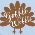 thumbnail image 2 of CafePress - Gobble Wobble Turkey Infant Bodysuit - Baby Light Bodysuit, Size Newborn - 24 Months, 2 of 4
