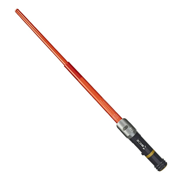 Star Wars Lightsaber Academy Red Lightsaber Light Up Extendable Blade Walmart Com Walmart Com - how to hold lightning in roblox saber wars