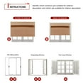 thumbnail image 2 of Bamboo Roman Shades Light Filtering Window Treatment Natural Indoor/Outdoor Bamboo Blinds for Windows 36 x 72ft, 2 of 9