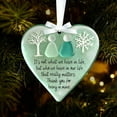 thumbnail image 7 of 2025 Heart-Shaped Sea Glass Friendship Decor,Timeless Friendship Heart Keepsake,Friendship Heart Ornament for Christmas Tree Hanging Ornaments, Sea Glass Art for Best Friends, 7 of 7
