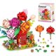 thumbnail image 1 of Kit de construcción de ramos de flores de 1151 piezas, rosas bonsái, juego de bloques de construcción de flores artificiales, regalos para mujeres en Navidad, regalos de San Valentín para ella., 1 of 5