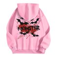 thumbnail image 4 of WEAIXIMIUNG Robe Sweat-Shirt Filles Imprimé Sweat à Capuche pour Femmes Automne et Hiver, 4 of 5