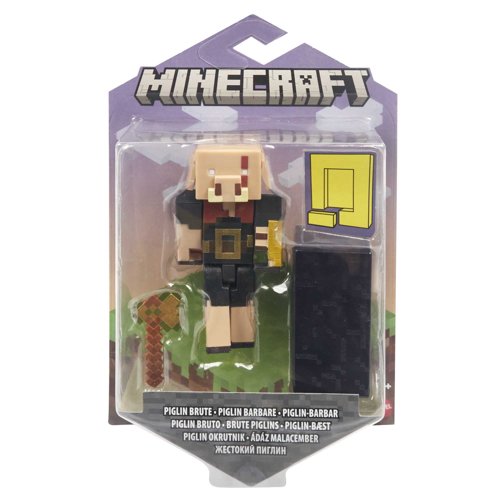 Minecraft Craft-A-Block Assortment Figures, Authentic Character Based on the Video Game