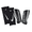 Black/Black/White, variant on Nike Mercurial Lite Shin Guards (Black, Large)