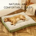 thumbnail image 2 of Camas para dormir para perros, manta suave de lana para mascotas, estera desmontable para cachorros y gatos, cojín para perros pequeños, medianos y grandes, accesorios para esteras para mascotas, 2 of 4