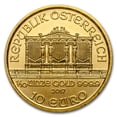 thumbnail image 2 of 2017 Austria 1/10 oz Gold Philharmonic BU, 2 of 3