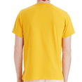 thumbnail image 5 of Hanes Men's Short Sleeve T-Shirt, Ecosmart Crewneck Shirt Casual Gold Single Tees, Size L, 5 of 5