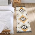 thumbnail image 3 of Yayeee Runner Rug for Bedroom 2'x6' Machine Washable Hallway Non Slip Mat, White and Black, 3 of 8